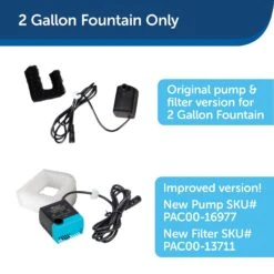 PetSafe Drinkwell Fountain Replacement Pump With Grommet Dog Fountain Pump 14 PetSafe Drinkwell Fountain Replacement Pump With Grommet Dog Fountain Pump -Blue Buffalo Shop 531406 PT5. AC SS1800 V1651201596