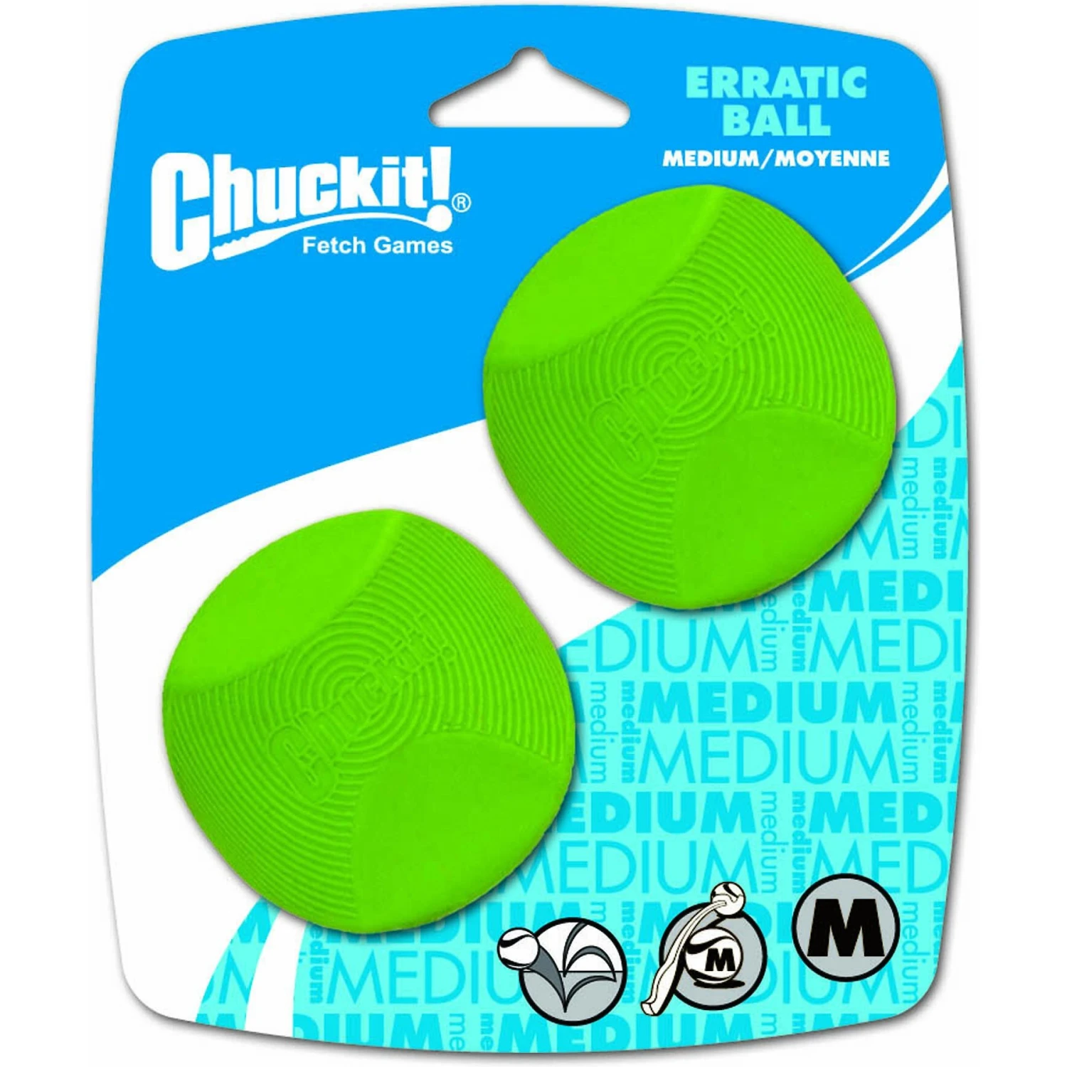 Chuckit! Erratic Ball Dog Toy 3 Chuckit! Erratic Ball Dog Toy
