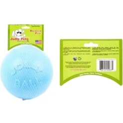 Jolly Pets Bounce-n-Play Dog Toy, Blueberry 11 Jolly Pets Bounce-n-Play Dog Toy, Blueberry -Blue Buffalo Shop 53661 PT8. AC SS1800 V1542660725