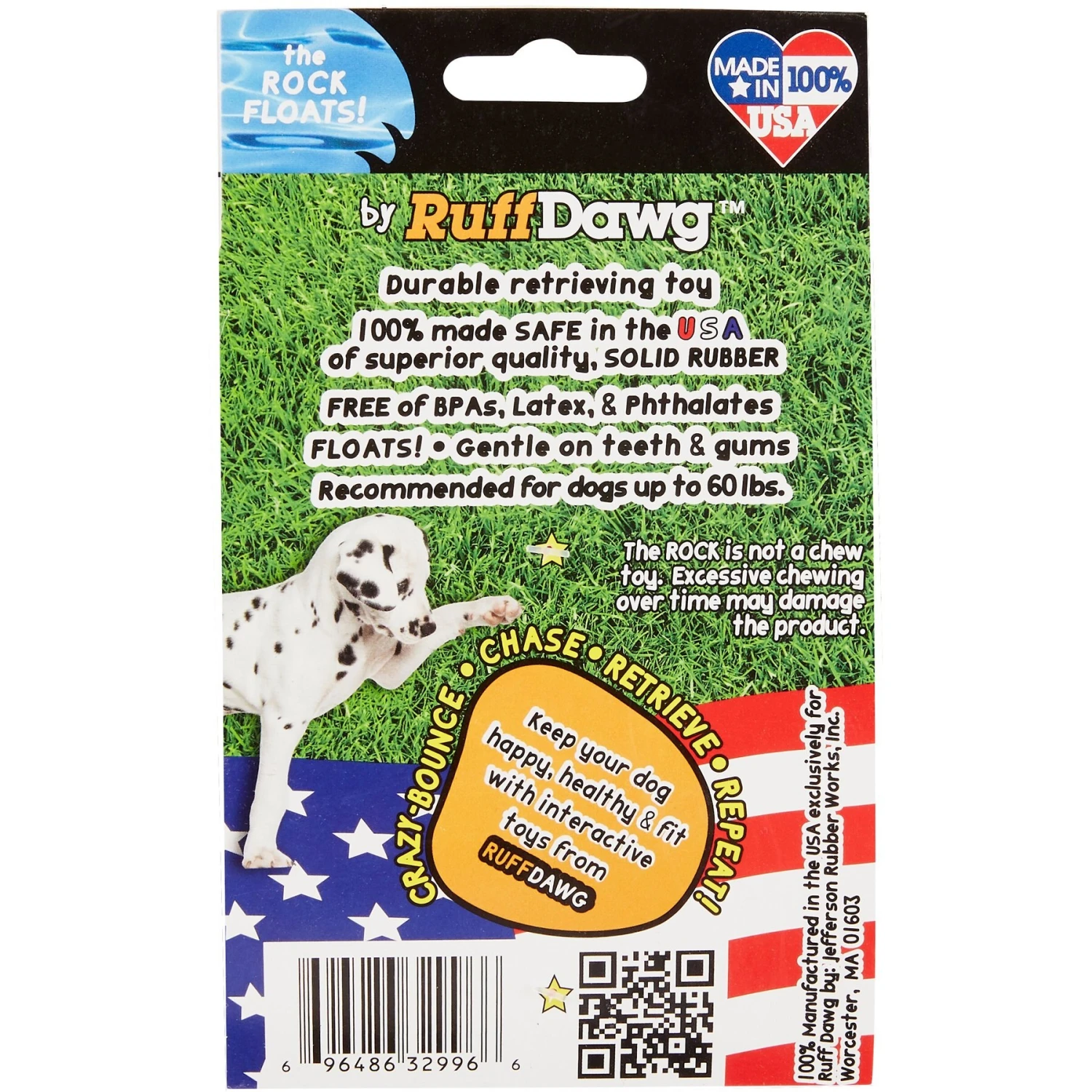 Ruff Dawg The Rock Dog Toy, Color Varies 7 Ruff Dawg The Rock Dog Toy, Color Varies - Image 5