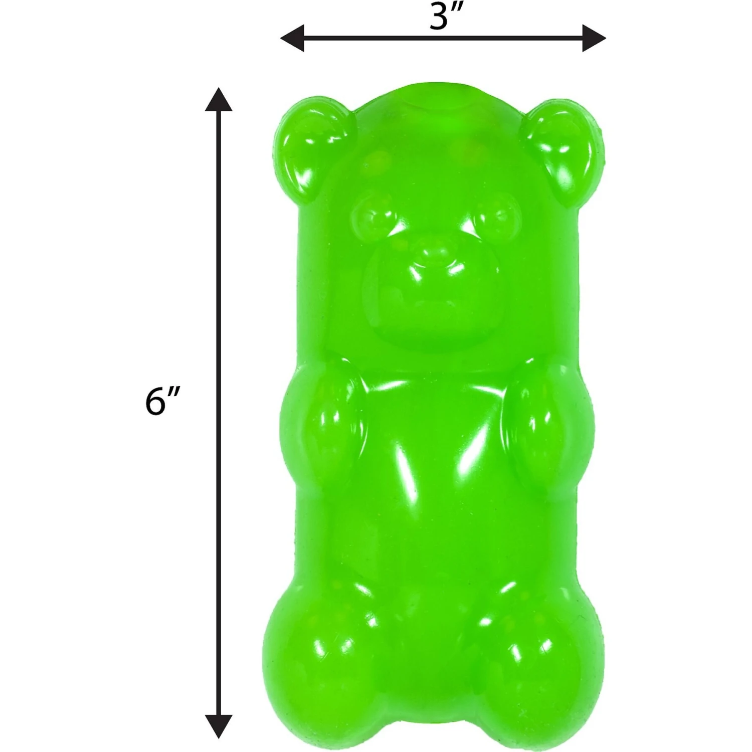 Ruff Dawg Gummy Bear Treat Dispenser Dog Toy, Color Varies 4 Ruff Dawg Gummy Bear Treat Dispenser Dog Toy, Color Varies - Image 2