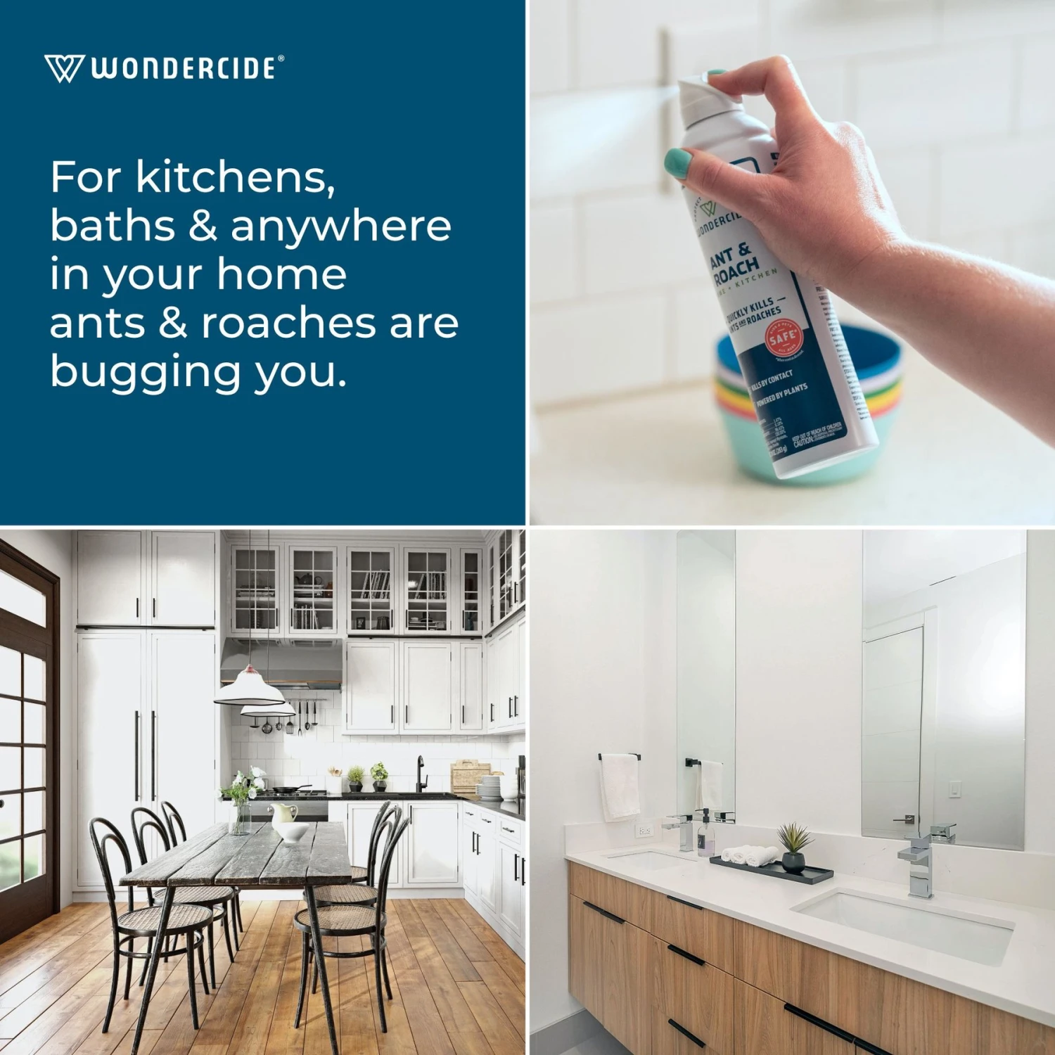 Wondercide Ant & Roach Home & Kitchen Aerosol Spray, 10-oz Bottle 7 Wondercide Ant & Roach Home & Kitchen Aerosol Spray, 10-oz Bottle - Image 5