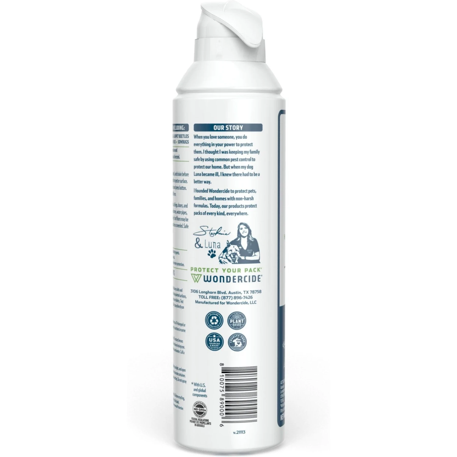 Wondercide Ant & Roach Home & Kitchen Aerosol Spray, 10-oz Bottle 9 Wondercide Ant & Roach Home & Kitchen Aerosol Spray, 10-oz Bottle - Image 7