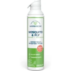 Wondercide Mosquito & Fly Indoor & Outdoor Aerosol Spray, 10-oz Bottle