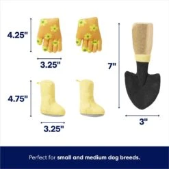 Frisco Spring Wheelbarrow Hide And Seek Puzzle Plush Squeaky Dog Toy -Blue Buffalo Shop 541510 PT2. AC SS1800 V1672780516