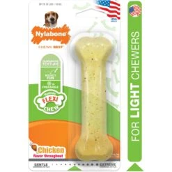 Nylabone FlexiChew Chicken Flavored Dog Chew Toy -Blue Buffalo Shop 54273 PT7. AC SS1800 V1662475801