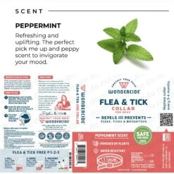 Wondercide Peppermint Flea & Tick Dog Collar -Blue Buffalo Shop 550726 PT6. AC SS1800 V1701364511