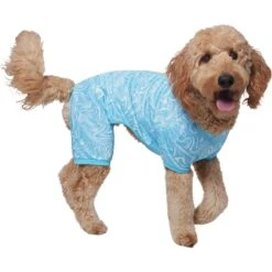 Frisco Blue Ocean Waves Dog & Cat Jersey PJs 10 Frisco Blue Ocean Waves Dog & Cat Jersey PJs -Blue Buffalo Shop 556142 PT3. AC SS1800 V1674829131
