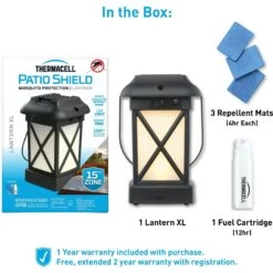 Thermacell Patio Shield Lantern Mosquito Repellent -Blue Buffalo Shop 564286 PT1. AC SS1800 V1657659680