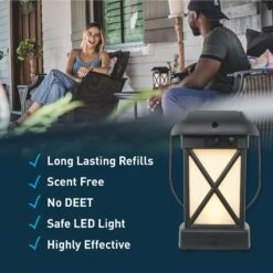 Thermacell Patio Shield Lantern Mosquito Repellent -Blue Buffalo Shop 564286 PT2. AC SS1800 V1658214474