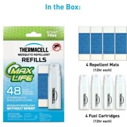 Thermacell Max Life Mosquito Repellent Refills, 48 Hours -Blue Buffalo Shop 564414 PT1. AC SS1800 V1657659680