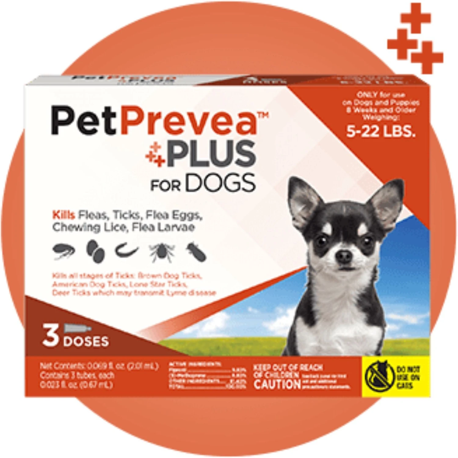 PetPrevea Plus Spot Treatment For Dogs, 5-22-lbs 3 PetPrevea Plus Spot Treatment For Dogs, 5-22-lbs
