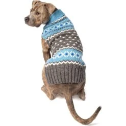 Chilly Dog Fairisle Wool Dog Sweater, Blue 11 Chilly Dog Fairisle Wool Dog Sweater, Blue -Blue Buffalo Shop 577734 PT2. AC SS1800 V1658430515