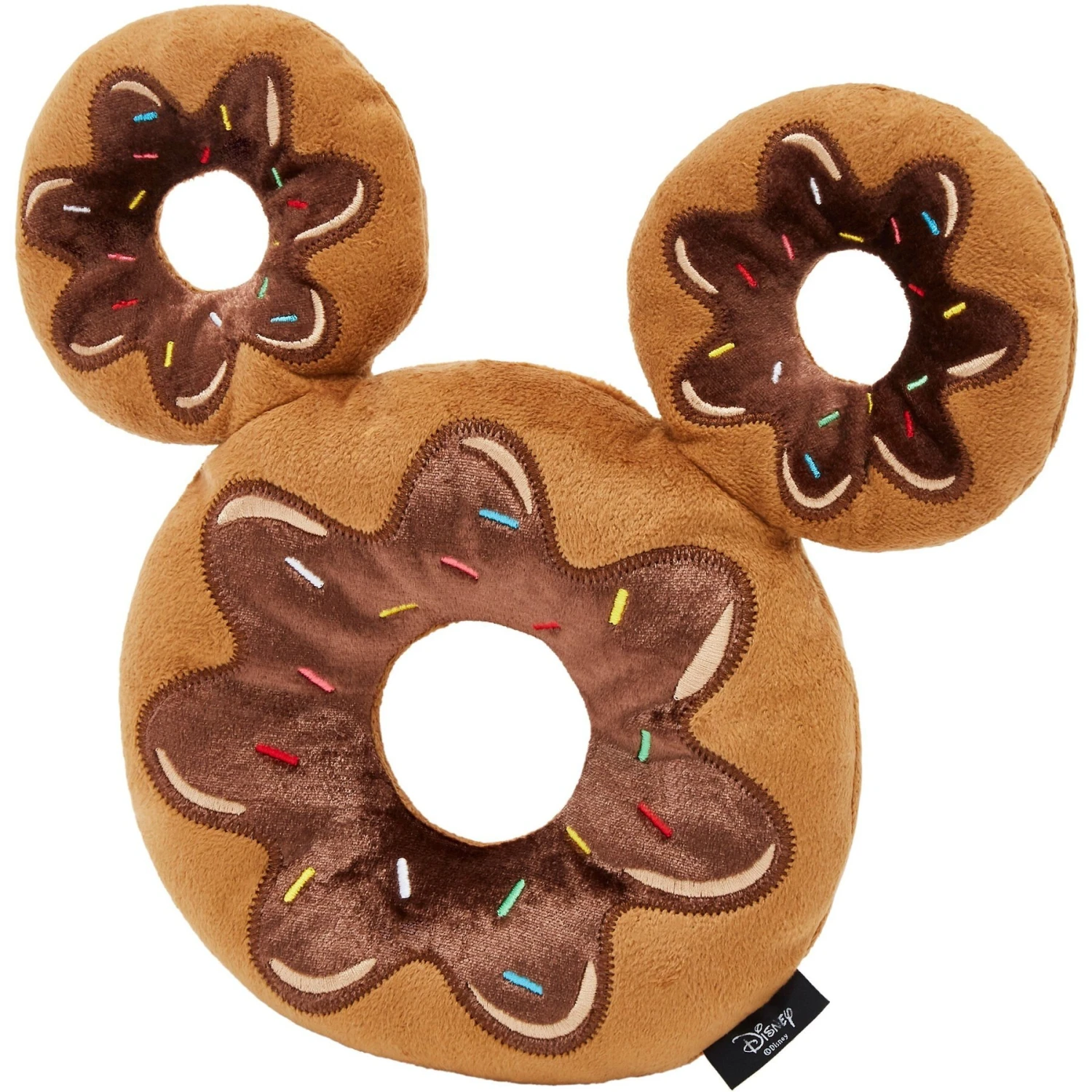 Disney Mickey Mouse Donut Plush Squeaky Dog Toy + 3 Items 4 Disney Mickey Mouse Donut Plush Squeaky Dog Toy + 3 Items - Image 2