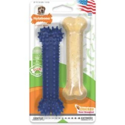 Nylabone Dental Chew & Flexi Bone Combo Pack Dog Chew Toys