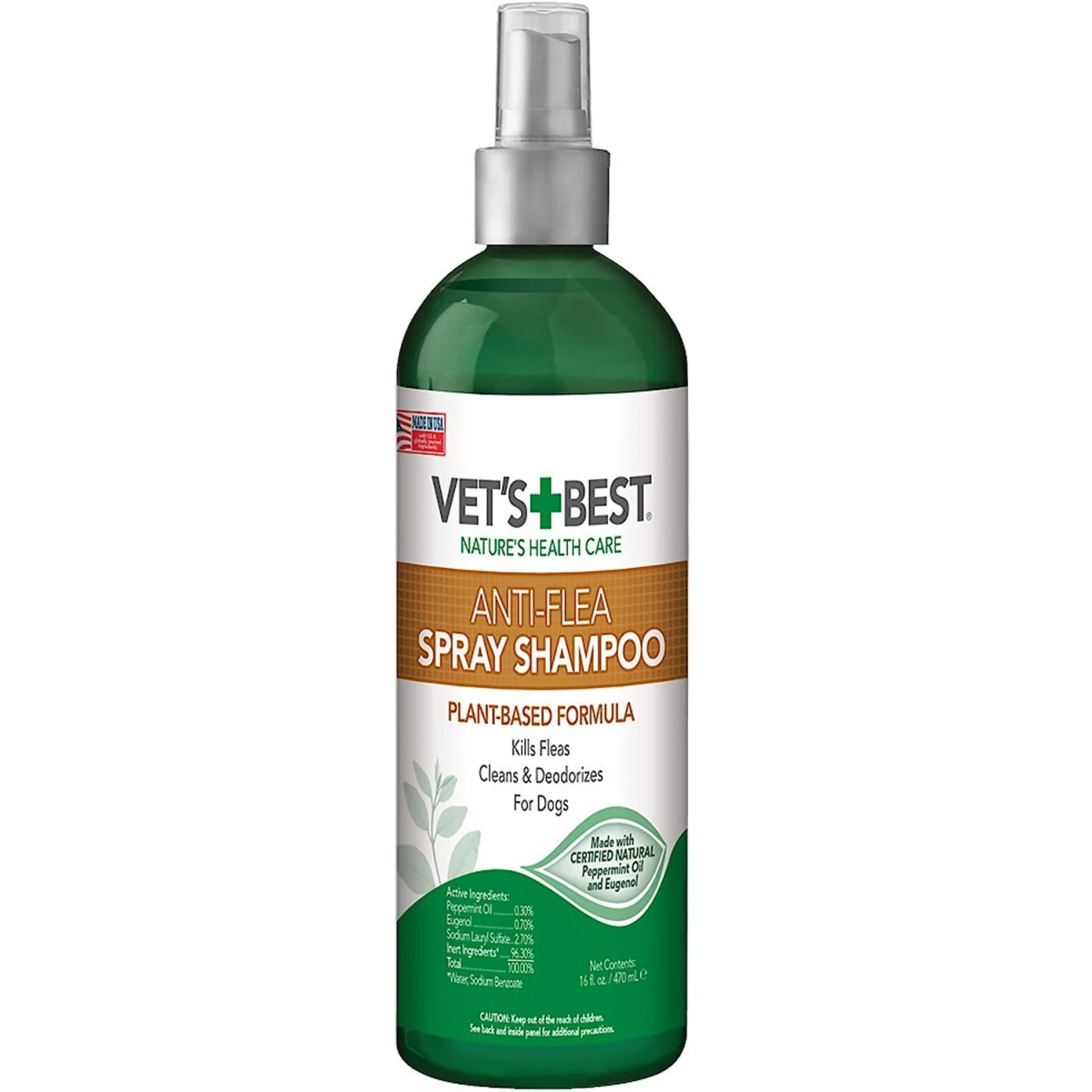 Vet's Best Anti-Flea Easy Spray Shampoo For Dogs 3 Vet's Best Anti-Flea Easy Spray Shampoo For Dogs