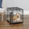 MidWest ICrate Fold & Carry Single Door Collapsible Wire Dog Crate 2 MidWest ICrate Fold & Carry Single Door Collapsible Wire Dog Crate -Blue Buffalo Shop 60371 MAIN. AC SS1800 V1647557552