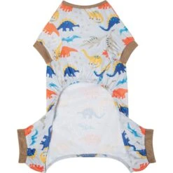 Frisco Dinosaur Dog & Cat Jersey PJs -Blue Buffalo Shop 609062 PT5. AC SS1800 V1676643776
