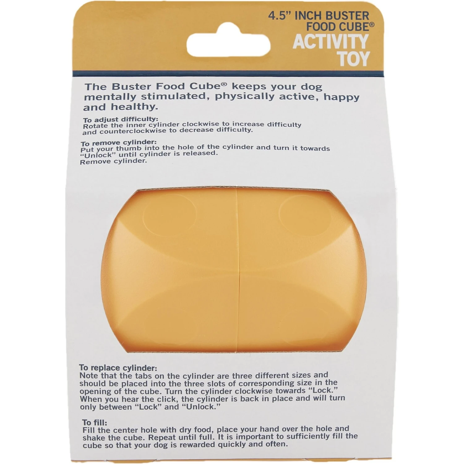 OurPets Buster Food Cube Dog Toy, Color Varies 9 OurPets Buster Food Cube Dog Toy, Color Varies - Image 7