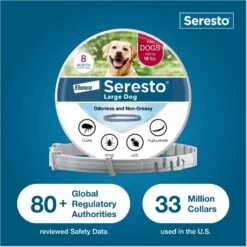 Seresto Flea & Tick Collar For Dogs, Over 18 Lbs 16 Seresto Flea & Tick Collar For Dogs, Over 18 Lbs -Blue Buffalo Shop 61519 PT6. AC SS1800 V1683653594