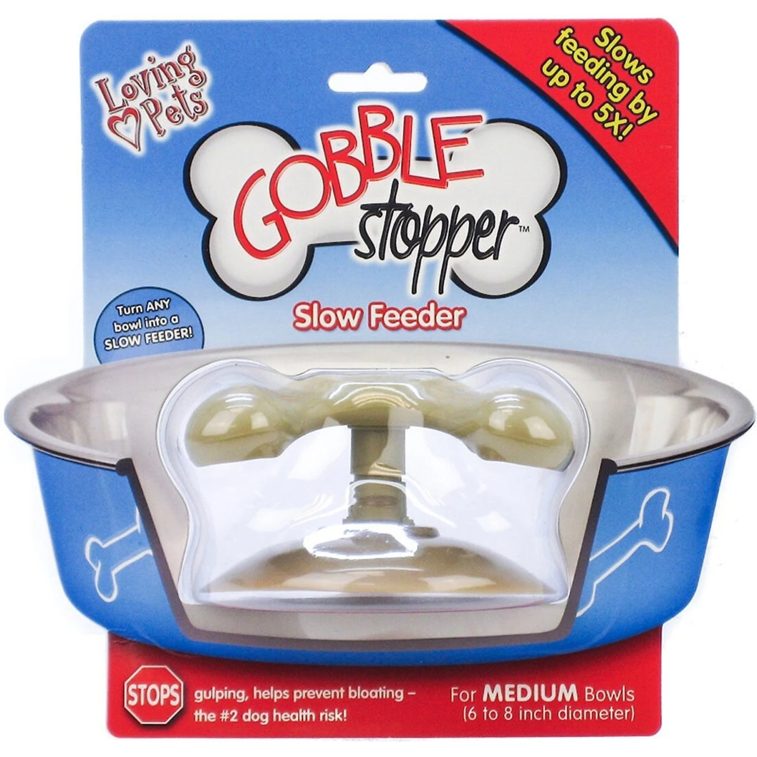 Loving Pets Gobble Stopper Slow Feeder 3 Loving Pets Gobble Stopper Slow Feeder