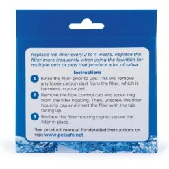 PetSafe Drinkwell 360 Fountain Carbon Replacement Filters -Blue Buffalo Shop 63160 PT5. AC SS1800 V1617318113