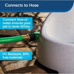 PetSafe Drinkwell Everflow Plastic Dog & Cat Fountain 16 PetSafe Drinkwell Everflow Plastic Dog & Cat Fountain -Blue Buffalo Shop 63326 PT7. AC SS1800 V1598894760