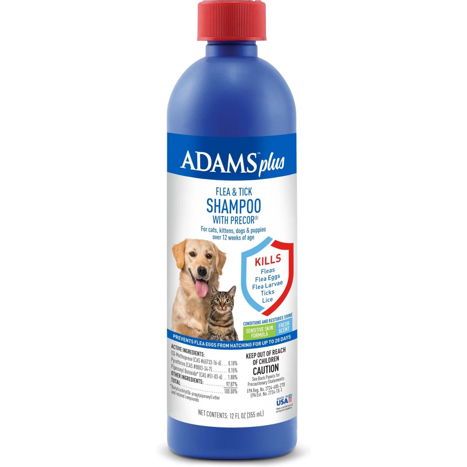 Adams® Adams Plus Flea & Tick Shampoo With Precor + 2 Items 4 Adams® Adams Plus Flea & Tick Shampoo With Precor + 2 Items - Image 2