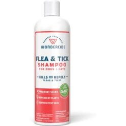 Wondercide Flea & Tick Peppermint Cat & Dog Shampoo, 12-oz Bottle