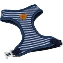 HUGO & HUDSON Stripe Tweed Dog Harness