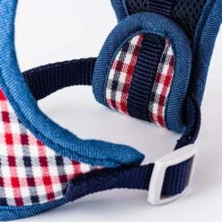 HUGO & HUDSON Checked Tweed Dog Harness -Blue Buffalo Shop 643358 PT3. AC SS1800 V1663711432