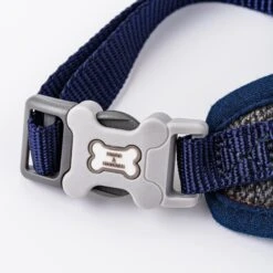 HUGO & HUDSON Checked Herringbone Tweed Dog Harness -Blue Buffalo Shop 643678 PT2. AC SS1800 V1663712633