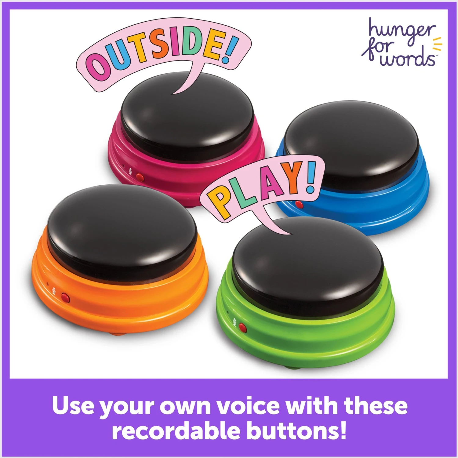Hunger For Words Talking Pet Starter Set Dog Toy 4 Hunger For Words Talking Pet Starter Set Dog Toy - Image 2