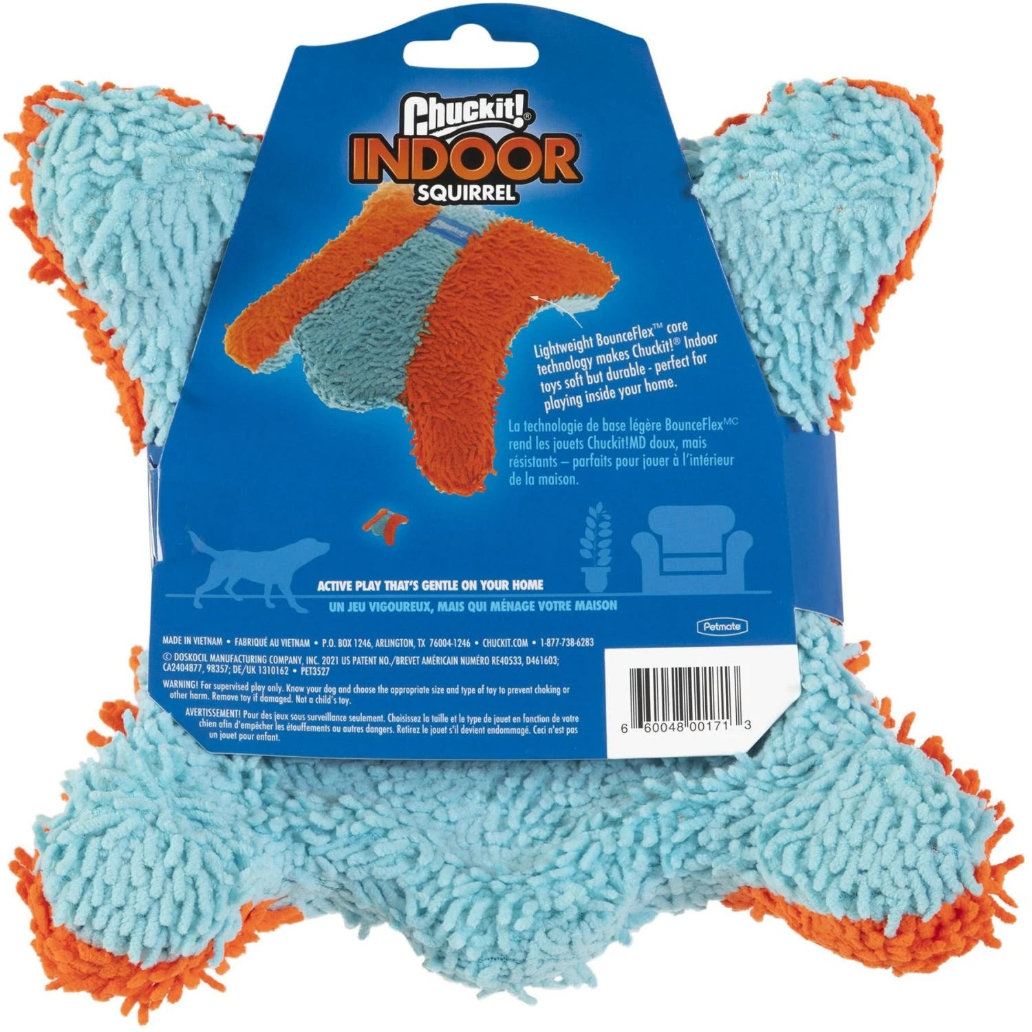 Chuckit! Indoor Flying Squirrel Dog Toy 4 Chuckit! Indoor Flying Squirrel Dog Toy - Image 2