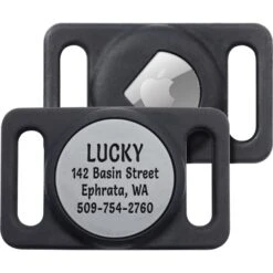 GoTags Engraved AirTag Dog & Cat Collar Holder