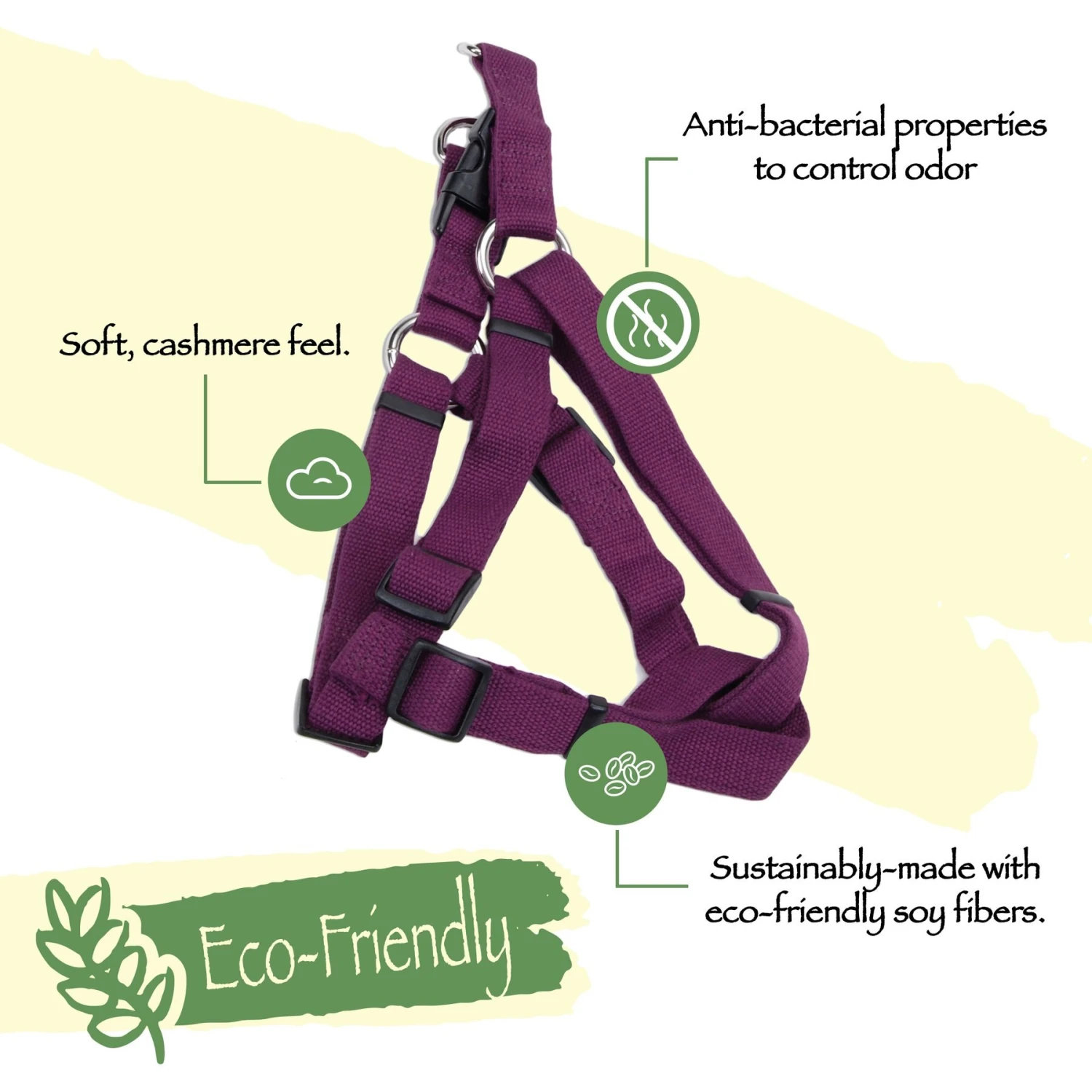New Earth Soy Comfort Wrap Adjustable Dog Harness 4 New Earth Soy Comfort Wrap Adjustable Dog Harness - Image 2