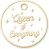 Trill Paws Queen Of Everything Personalized Circle Cat & Dog ID Tag -Blue Buffalo Shop 653966 MAIN. AC SS1800 V1666126847