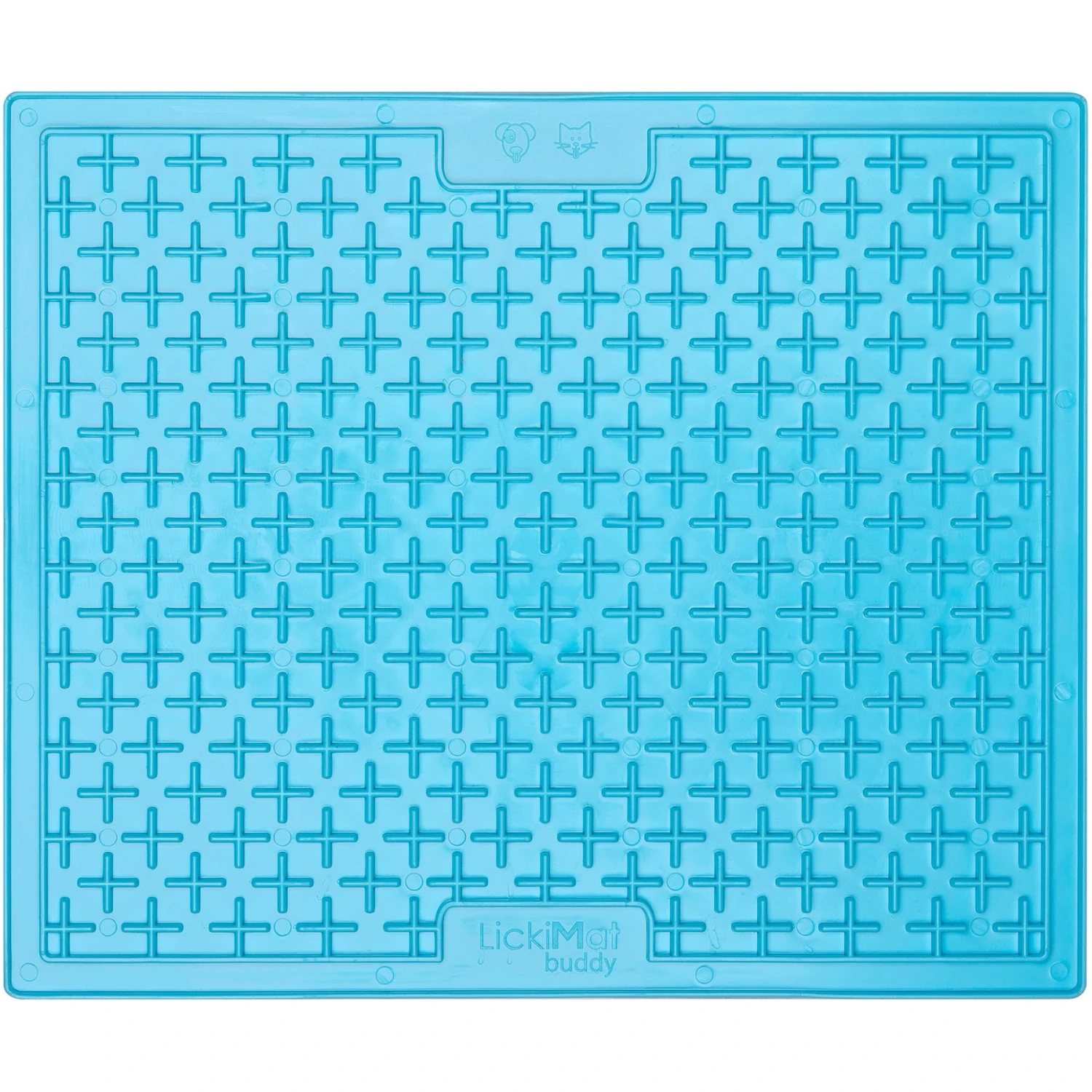LickiMat Buddy Slow Feeder Dog Lick Mat, Turquoise, X-Large 4 LickiMat Buddy Slow Feeder Dog Lick Mat, Turquoise, X-Large - Image 2