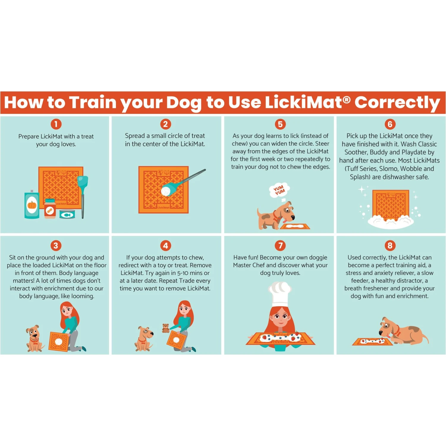 LickiMat UFO Slow Feeder Dog Bowl, Orange, Standard 9 LickiMat UFO Slow Feeder Dog Bowl, Orange, Standard - Image 7