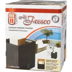 Dogit Design Alfresco Outdoor Drinking Plastic Fountain -Blue Buffalo Shop 65640 PT6. AC SS1800 V1544047317