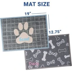 GoTags Paw Personalized Dog & Cat Feeding Mat -Blue Buffalo Shop 657982 PT3. AC SS1800 V1666043537