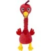 KONG Shakers Bobz Rooster Dog Toy, Coral, Medium -Blue Buffalo Shop 666470 MAIN. AC SS1800 V1666385902