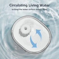 Petdiary Wireless Auto-Sensing Dog & Cat Water Fountain, Large -Blue Buffalo Shop 667318 PT6. AC SS1800 V1665692041