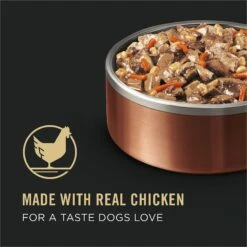 Purina Pro Plan Adult Seared Chicken, Julienne Carrots & Barley Entree In Gravy Canned Dog Food -Blue Buffalo Shop 67604 PT8. AC SS1800 V1638307595