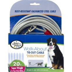 Four Paws Super Weight Tie Out Cable