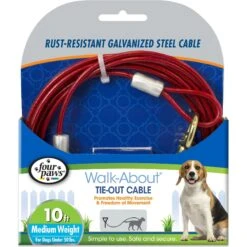 Four Paws Medium Weight Tie Out Cable