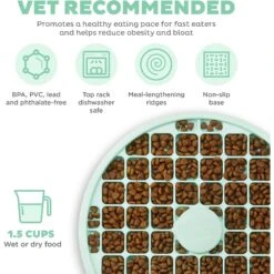 Outward Hound Fun Feeder Slo Tray Slow Feeder Dog Bowl -Blue Buffalo Shop 684958 PT3. AC SS1800 V1694439629