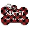 Custom Personalization Solutions Black & Red Buffalo Check Personalized Pet Tag 1 Custom Personalization Solutions Black & Red Buffalo Check Personalized Pet Tag -Blue Buffalo Shop 686198 MAIN. AC SS1800 V1668018878