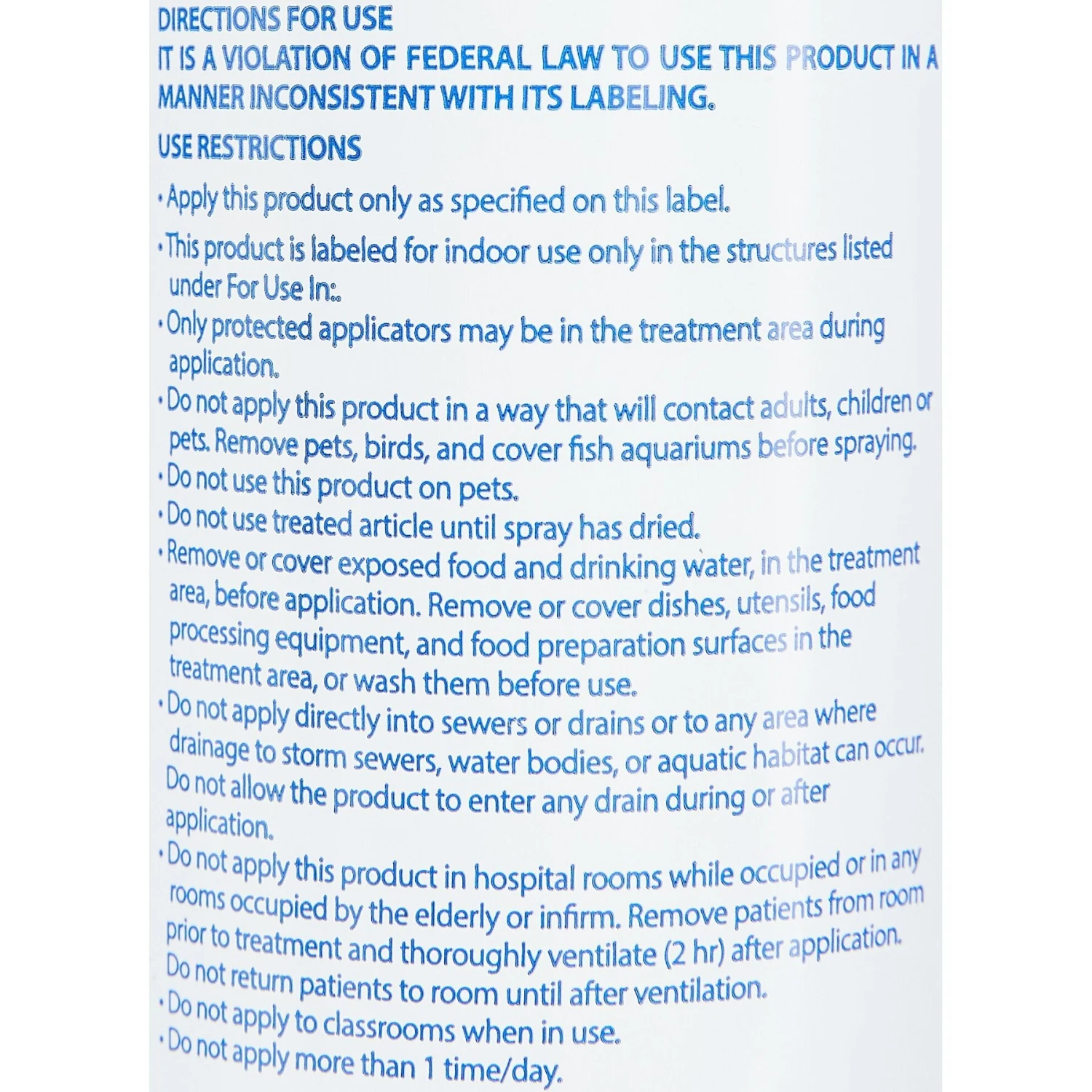 Virbac Knockout E.S. Area Treatment Spray 6 Virbac Knockout E.S. Area Treatment Spray - Image 4