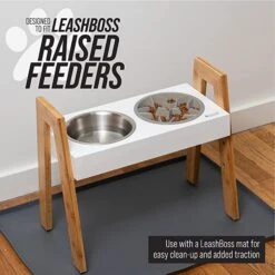 Leashboss Raised Pet Feeders Slow Feed Dog Bowl -Blue Buffalo Shop 695118 PT4. AC SS1800 V1669907410